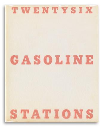EDWARD RUSCHA. A fine collection including 13 of Ruschas renowned artists books.